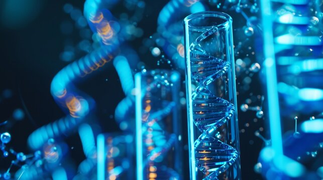 Abstract plexus DNA oragnic background.