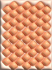 chocolate candy on white