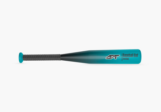 Baseball Bat Matte Mockup