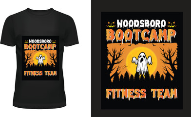 Halloween T-Shirt Design.