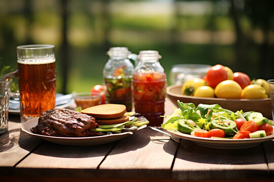 pot roast meltingly tender lunch with soda drink on the wood table
