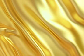 Fototapeta premium flat gold shiny metal surface background golden