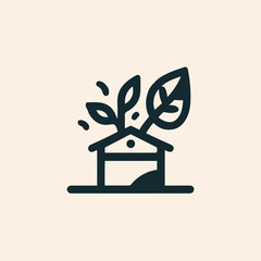 Leaf logo design  icon vector template collection