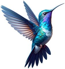 Obraz premium hummingbird PNG images with transparent background