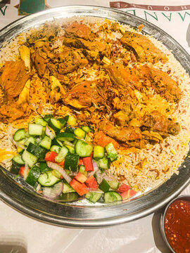 Steem raice  chicken with vegetable
