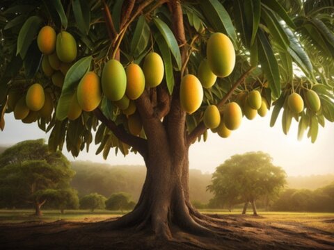 Mongo's tree with fruit