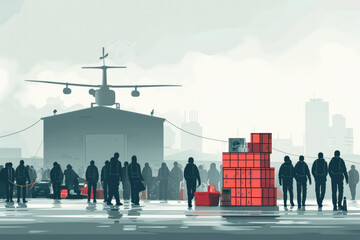 Humanitarian Aid: Contributing to relief efforts in response to natural disasters and humanitarian crises