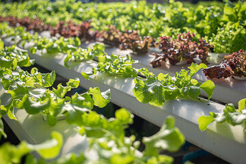 Hydroponic Vegetable Farm.