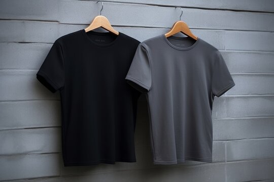 Shirt Mockup Concept With Plain Clothing