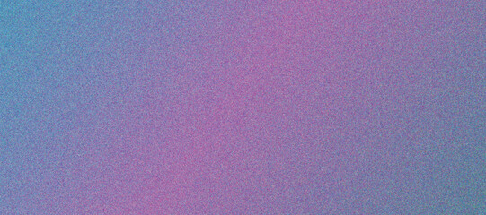 Pink and blue colorful grain effect vector gradient background banner. Gradient soft noise vector grain effect editable background design