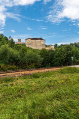 Fototapeta na wymiar Cesky Sternberk castle in Czech republic