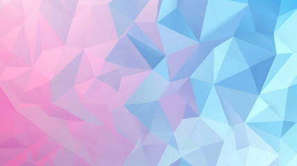 Fototapeta premium Sky blue & bubblegum pink geometric background vector presentation design. PowerPoint and Business background.
