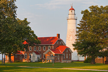 USA, Michigan, Port Huron, Fort Gratiot, Leuchtturm