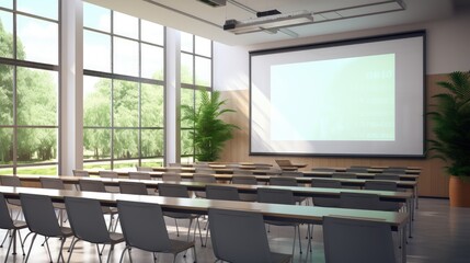 Our education classroom blur background captures the dynamic atmosphere of university students in a lecture hall