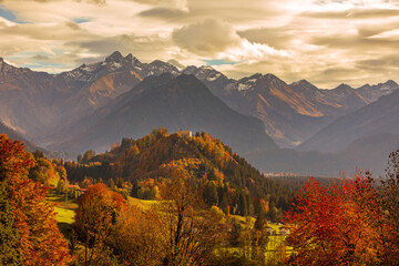 Allgäu - Herbst - Malerwinkel - Altstädten - Oberstdorf - Sonthofen - Panorama 