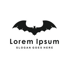 bat vector icon template illustration design