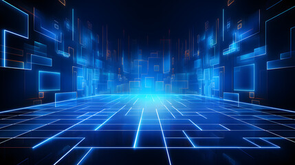 Abstract technology background Hi-tech communication concept futuristic digital innovation background vector illustration