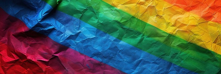 rainbow flag background for lgbtq pride - obrazy, fototapety, plakaty