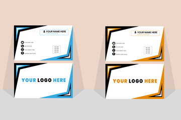 Double-sided Creative and Simple business card template
