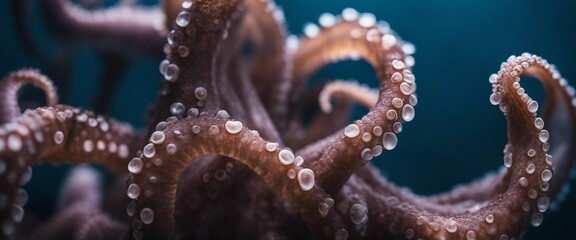 Fresh Octopus Tentacles, a display of octopus tentacles with their unique texture