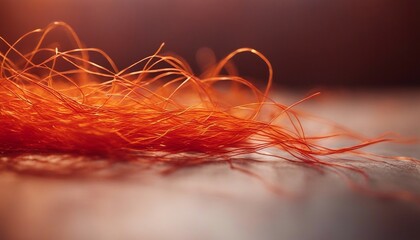 Fresh Saffron Threads, delicate threads of saffron displayed, their intense red and orange colors