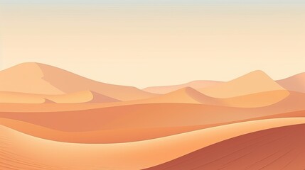Fototapeta na wymiar An abstract background illustration that incorporates modern minimalism and surreal desert landscape metaphors.