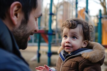 small child looking at a stranger offering sweets, kidnapping, child unsure, afraid, suspicious looking stranger, kidnapper, crime concept