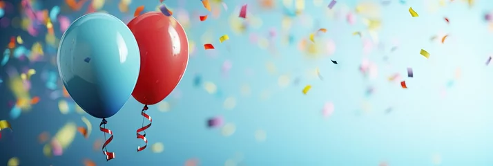 Photo sur Plexiglas Ballon Colorful balloons for birthday, graduation, anniversary, and other celebrations