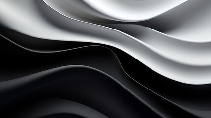 The creation of an abstract wave pattern lends itself to futuristic elegance.