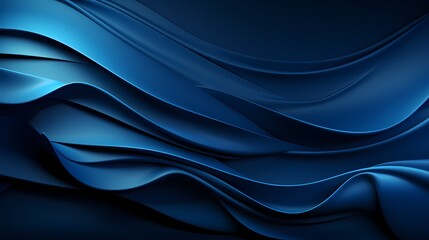 A deep blue solid color background