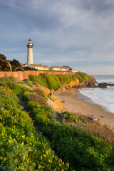 Pigeon Point Leuchtturm, Cabrillo Highway 1, Kalifornien, USA