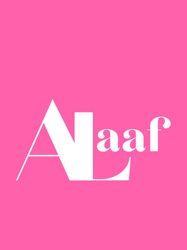 Pinkfarbenes Bild mit dem Text Alaaf