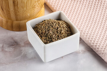 Anise sseds aroma in the bowl