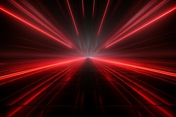 Fototapeta na wymiar Modern futuristic neon light abstract background and Panoramic high speed technology concept
