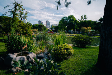 Buenos Aires, Argentina - Dec 14, 2023 The Buenos Aires Japanese Garden, Jardin Japones