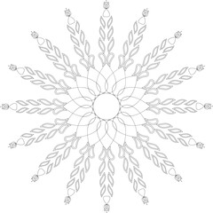 Vector Mandala Coloring Pages & Books