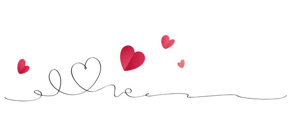 LOVE. AMOUR LIGNE CONTINUE © kazy