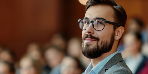 Startup Handsome man professional.