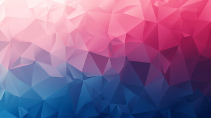 Obraz premium Raspberry & shades of blue geometric background vector presentation design. Abstract PowerPoint and Business background.