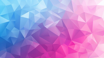 Raspberry & shades of blue geometric background vector presentation design. Abstract PowerPoint and Business background.