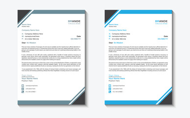 letterhead design template