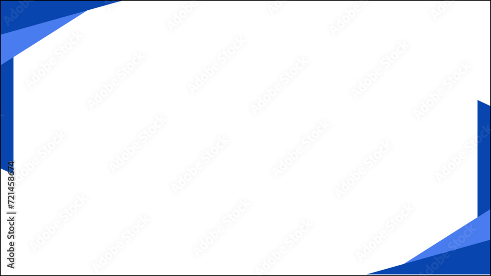 Poster blue frame for text, blue polygon certificate modren elegant hd backgrounds abstract and geometric: 