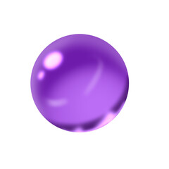 purple crystal ball