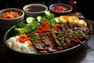 Gyudon beef and rice bowl