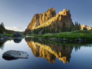 Smith Rock State Park, Crooked River, Terrebonne, Oregon, USA