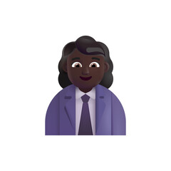 Woman Pilot :  Dark Skin Tone