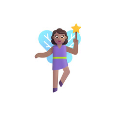 Woman Fairy: Medium Skin Tone
