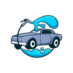 Car wash logo design vector Template, Car Wash Logo, Cleaning Car, Washing and Service Vector Logo Design.