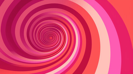 Cherry red & bubblegum pink retro groovy background vector presentation design