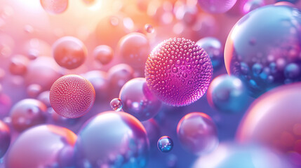 Bubble Sphere Background